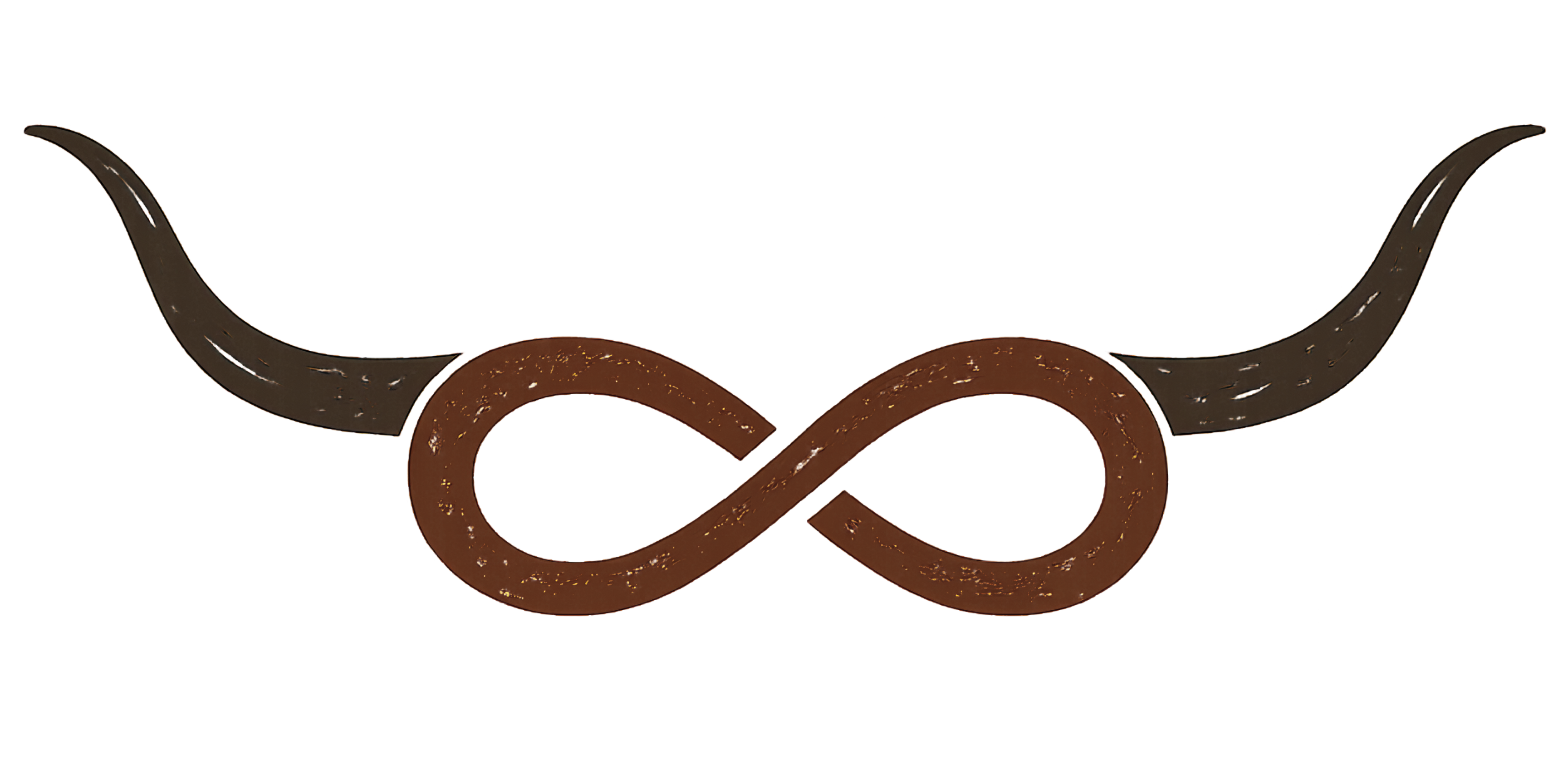 Lazy 8 RV Park longhorn infinity logo